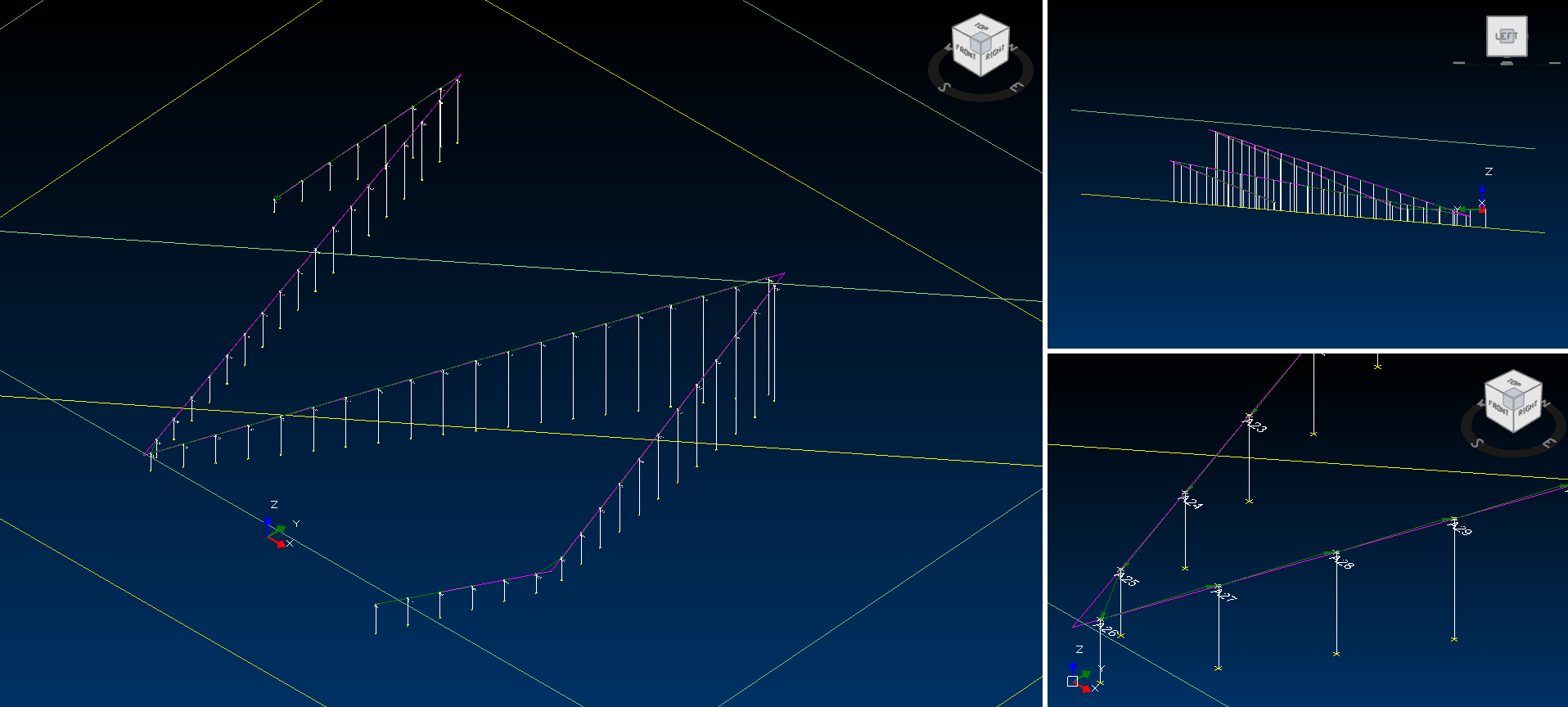 Click to enlarge screenshot of polyline elevation used for hole collar projection Click to enlarge screenshot of polyline elevation used for hole collar projection
