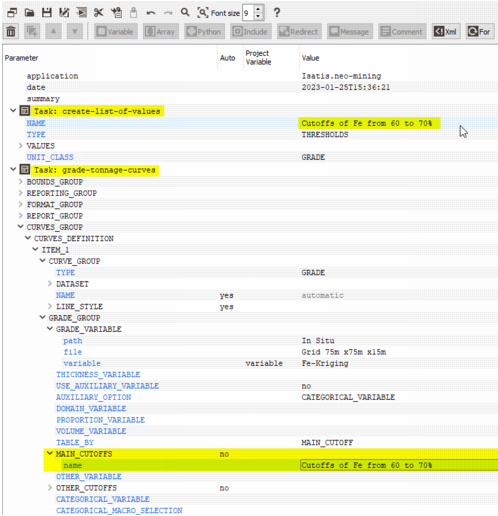 Batch editor - Reuse a list in another task Batch editor - Reuse a list in another task