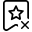 Clear Bookmarks icon