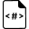 Custom Code Output icon