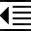 Decrease Indentation icon