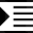 Increase Indentation icon