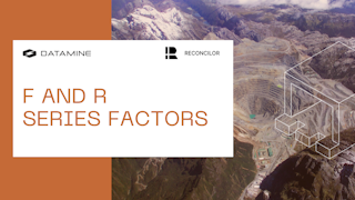 F and R Series Factors